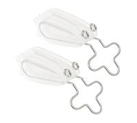WOFASHPURET 2pcs Transparent Nose Corrector Clips for Adults Ergonomic Nose Shaper and Lifting Tool for Straightening and Beautifying Comfortable Daily Use for Reading Tv and Sleep