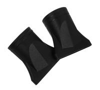 WOFASHPURET 2pcs Universal Hair Dryer Nozzle Attachments 44-46mm Diameter Heat Resistant Concentrator Nozzle for Salon Styling and Blow Dryer Accessories, Black