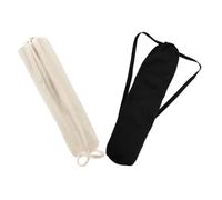WOFASHPURET 2pcs Yoga Mat Storage Bag Comfortable Adjustable Double Shoulder Straps Capacity for Multiple Mats and Accessories for Gym and Outdoor Use