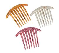 WOFASHPURET 3 Pcs Decorative Hair Combs Unique Bangs Picks for Home Use Multi Colored Hair Inserts Practical and Stylish for Women