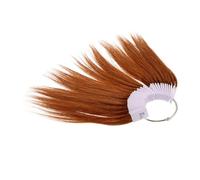 WOFASHPURET 30pcs Hair Testing Kit Human Hair Bulk Samples for Dyeing Practice Includes and Charts for Styling Education