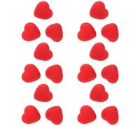 WOFASHPURET 30pcs Heart Shaped Buttons for Clothes Sewing, Plastic Handmade Buttons with Unique Heart Design, Easy to Sew and Securely in Place, for Shirts and Crafts,
