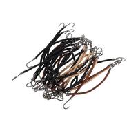 WOFASHPURET 36pcs Hair Bungee Cords Elastic Gentle Hair Ties Hook for Thick Braided Clips Bridal Accessories Wedding