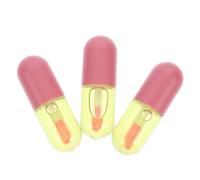 WOFASHPURET 3pcs Moisturizing Lip Oil Plumper Set with Aloe Vera Sheer Pearl Shimmer Lip Glosses Suitable for Daily Use and Women