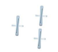 WOFASHPURET 3pcs Silicone Toothbrush Protector Case for Travel Space-Saving Organizer for Luggage Toiletry Bags Portable Toothbrush Holder Cover