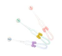 WOFASHPURET 3pcs Travel Friendly Sensory Toothbrush with Soft Bristles Gentle Cleaning for Sensitive Gums Unique Design for Fun Oral Care