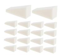 WOFASHPURET 40pcs Mini Triangle Makeup Wedges for Foundation Nail Art Reusable Cosmetic Sponges for Blush Eye Shadow Application