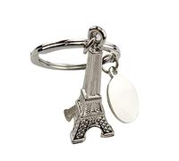 WOFASHPURET 4pcs Eiffel Tower Keychain Set Creative Keyring Ornaments for London Souvenir