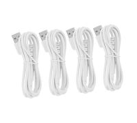 WOFASHPURET 4pcs Fast Charging USB Replacement Charger Cord for Water Flosser Portable Durable USB Cable with Precision Connector for Stable Power Supply Compatible with Oral Irrigators for