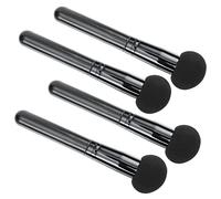 WOFASHPURET 4pcs Fluffy Makeup Puff for Wet Dry Use Soft Foundation Sponge for Concealer and Blush Application Easy Grip Design for Quick Makeup Touch Ups