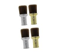 WOFASHPURET 4pcs Hair Cutting Neck Duster Brush Handle Barber Styling Tool for Sweeping Broken Hair after Haircut Professional Hairdressing Use
