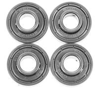 WOFASHPURET 4Pcs Manual Wheelchair Front Wheel Bearings Durable Small Ball Bearings for Smooth Performance Easy Maintenance Compatible with Various Wheelchair Accessories