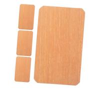 WOFASHPURET 4pcs Spanish Cedar Sheets for Humidor Cigar Box Divider Humidifier Accessories Maintain Freshness and Organize Cigars for Home Office Bar Use