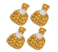 WOFASHPURET 4pcs Thai Herbal Massage Natural Compress for Muscle Relief Portable Massage Tool for Home and Travel Infused Herbal Ingredients for Full Body Relaxation