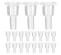 WOFASHPURET 50pcs Earring Safety Backs Resin Back Pads Universal Compatibility Dustproof Protection Comfortable Everyday Use Jewelry Making