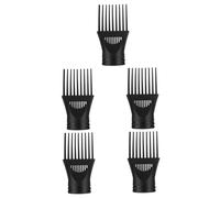 WOFASHPURET 5pcs Hair Dryer Comb Attachment Nozzle Set Small Size Universal Concentrator Nozzles Blow Dryer Accessories for Salon Styling and Fast Drying