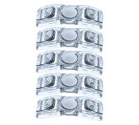 WOFASHPURET 5pcs Swimming Goggles Buckles Goggle Strap Clips Wearresistant Plastic Reliable Performance Lasting Support for Youth Adults Water Activity