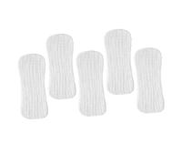 WOFASHPURET 5pcs Washable Cotton Diaper Liners for Newborns Small Size 35x15cm Breathable Soft Absorbent Cloth Baby Pee Covers Suitable 0-3 Months
