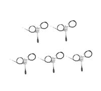 WOFASHPURET 5pcs Wheelchair Handle Control Switch Ergonomic Galvanized Iron Repair Parts for Home Use Enhance Dining Experience with Easy Operation and Precise Alignment