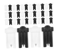 WOFASHPURET 60pcs Eyelash Glue Bottle Nozzle Needles for Eyelash Extensions Prevents Glue-blocking for Glue Application