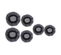 WOFASHPURET 6pcs Hair Net Wig Comfortable Dance Hairnets Elastic Hair Wrap for Ladies Stage Performance Accessory