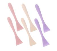 WOFASHPURET 6pcs Silicone Face Mask Brush Applicator Tool for Skincare Application Cleansing and Exfoliating Beauty Tools
