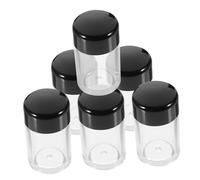 WOFASHPURET 6pcs Small Empty Body Powder Containers 3g Refillable Loose Powder Boxes Travel Makeup Storage