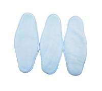 WOFASHPURET 8 Pcs Washable Cloth Menstrual Pads Portable Foldable Breathable Plush Sanitary Towels for Women Menstrual Period and Puerperal Use