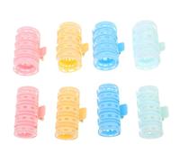 WOFASHPURET 8pcs Bang Hair Roller Plastic Heatless Curlers for Hair Reusable Bangs Rollers Curlers for Women No Heat Styling