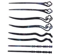 WOFASHPURET 8pcs Vintage Chinese Hair Sticks Lightweight Hair Styling Accessories for Women Elegant Ancient Hairpins Chopsticks for Bun and Comfortable Daily Wear