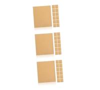 WOFASHPURET 90pcs Braille Writing Sheets for Blind People Writing Paper for Education and Daily Practice Compatible