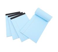 WOFASHPURET A5 Lined Legal Notepads Set of 4 Lightweight Paper Memo Pad for Students and Travelers Office Work Travel Planning