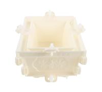 WOFASHPURET Artistic Rectangle Plastic Planter Mold with Versatile Usage and Low Maintenance Features for Parks and Squares