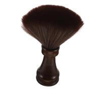 WOFASHPURET Barber Neck Duster Brush with Sturdy Wooden Handle Soft Bristle Haircut Brush for Efficient Cleanup Multifunctional Hair Sweeping Tool for Stylists and Hairdressers in Salons