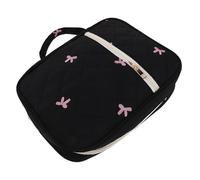 WOFASHPURET Bible Organizer Bag Bible Protector Case Large Size Waterproof Padded Fabric with Handle and Pockets Stylish Portability Refined Aesthetic for Travel and Study Groups Women