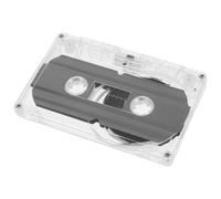 WOFASHPURET Blank Cassette Tape Recording Blank Audio Rustic Vintage Style Practical Sturdy Abs Plastic Material for DIY Decor and Office Use for Families and Friends 30 Mins Capacity