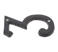 WOFASHPURET Cast Iron House Number Metal Number for Mailbox Decorative Sturdy Sleek Modern Design for Outdoor Address Display