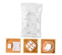 WOFASHPURET Compressed Makeup Pads Thick Pearl Texture Facial Cleansing Pads for Sensitive Skin Non-Woven Makeup Remover Wipes for Daily Skincare and Oil Removal