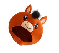 WOFASHPURET Creative Horse Theme Hat Comfortable Horse Headwear for Adults and Versatile Party Prop for Chinese Year Zodiac Costume Spring Festival Events