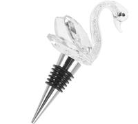 WOFASHPURET Creative Swan Bottle Stopper White Wine Plug Made of Synthetic Material for Easy Operation and Preserving Opened Wine Bottles Unique Appearance Assorted Style Assorted Style
