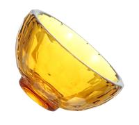 WOFASHPURET Crystal Synthetic Facial Mask Bowl Multipurpose Mixing Container for Home Offering Thai Water Use Lightweight Clear Texture Practical Design