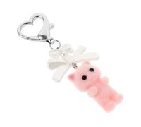WOFASHPURET Cute Cartoon Cat Keychain Kitten Pendant Charm for Women Stylish Animal Keyring Versatile Accessory