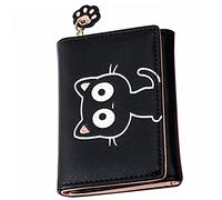 WOFASHPURET Cute Coin Bag Small Change Purse Zip Women's Kitten Wallet Id Card Storage