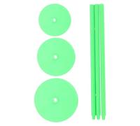 WOFASHPURET Diamond Picture Bead Rhinestone Drilling Tools Portable Plastic Diamond Rhinestone Roller Safe to Touch round Shape Creative Modelling Green Colour for Painting and DIY