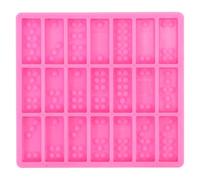 WOFASHPURET Domino Silicone Mold for Cake Decorating Easy to Demould Environmentally Friendly Candy Making Tool Suitable for Ice Cubes and Moon Cakes