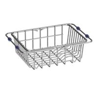 WOFASHPURET Expandable Stainless Steel Dish Drying Rack with Utensil Holder and Cutlery Tray, Space Saving over The Sink Tableware Draining Holder for Kitchen Counter, Suitable for Drying