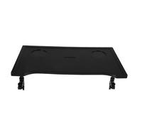 WOFASHPURET Foldable Wheelchair Dining Table with Cup Holder Universal Portable Tray for Eating Lightweight Accessory for Mobility Scooters and Wheelchairs