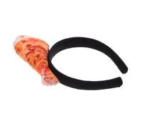 WOFASHPURET Funny Chicken Leg Headband Novelty Party Hair Accessory Festival Simulation Food Hair Clasp Eye-catching Costume Prop for Events for Unique Outfits