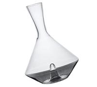 WOFASHPURET Glass Featuring Not Easy to Break Material Red Wine Decanter with Shape Modern Elegant Beverage Dispenser and Efficient Storing Beverages Function for Home and Parties