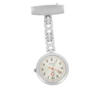 WOFASHPURET Glow in The Dark Nurse Pocket Watch Alloy Hanging Clip-on Fob Watch Accurate Timekeeping for Women Hospital Use